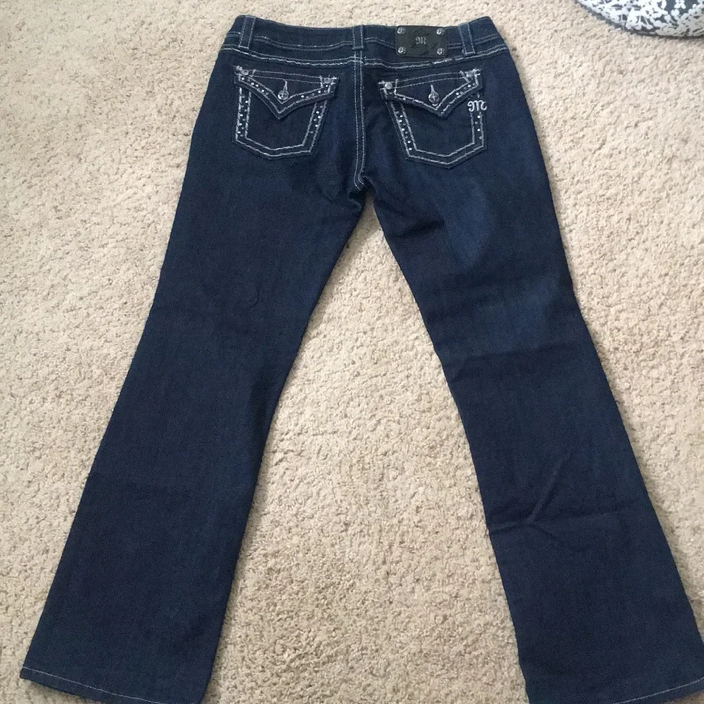 Miss Me Women's Dark Blue Boot Cut Jeans